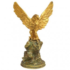 French empire bronze dore eagle 1