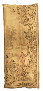 French provincial hunting tapestry