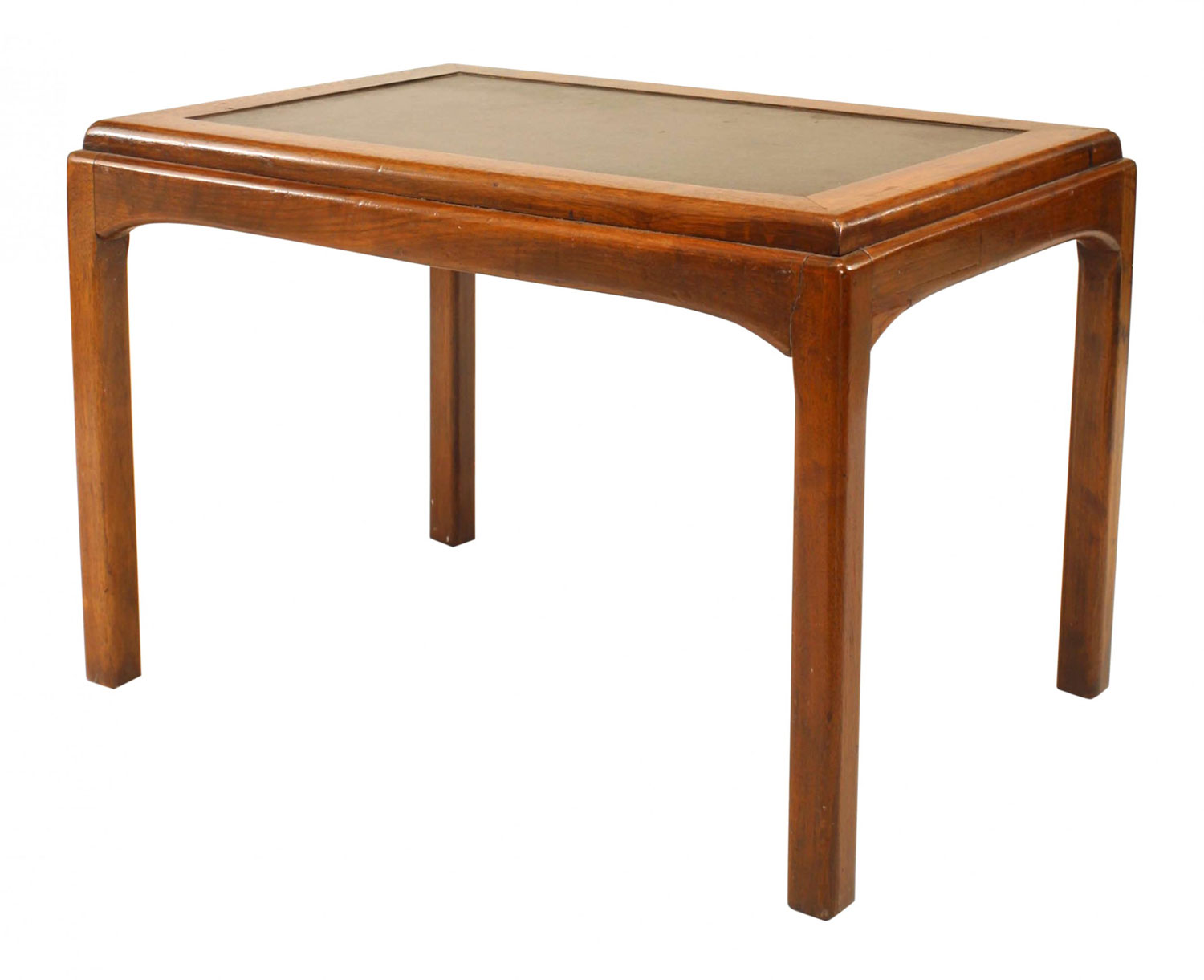 Mid century danis walnut end table