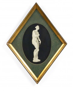 Art moderne diamond print of woman 1