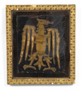 English renaissance framed eagle embroidery 1