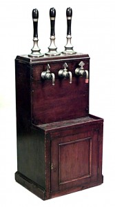 English victorian wooden pub engine