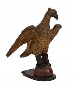 American federal gilt eagle figure