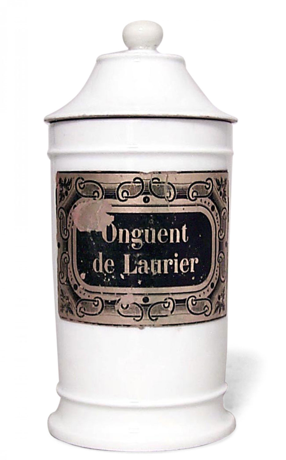 Victorian porcelain apothecary jar