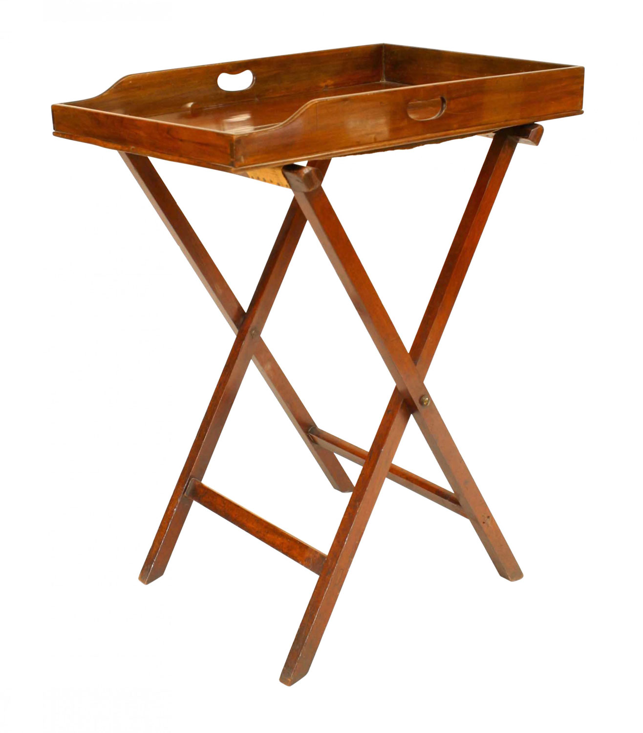 English victorian mahogany butler table