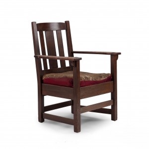 Limbert american mission oak arm chair