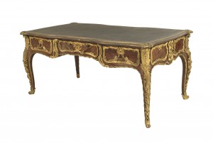 French louis xv kingwood and gilt desk 1