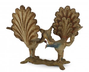 Italian venetian peacock tete a tete