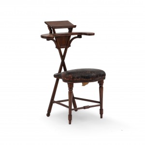 English georgian jefferson reading chair