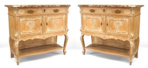 French louis xv bleached sideboard 1