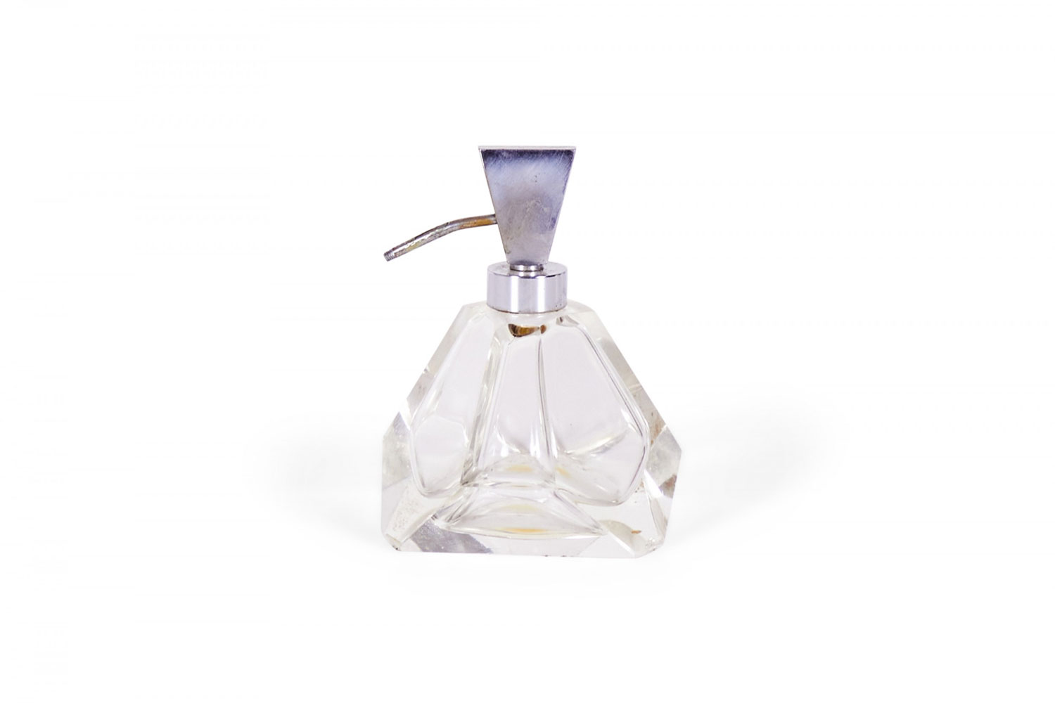 French art deco crystal perfume atomizer 1