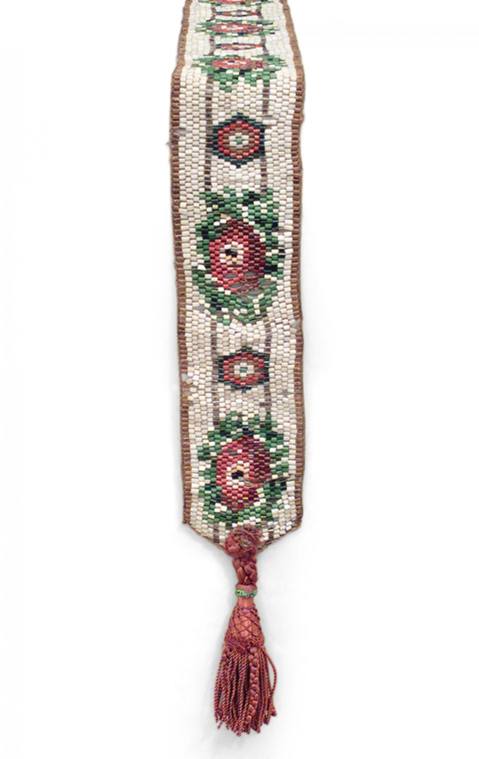 Victorian beaded bell pull 1