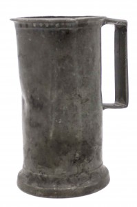 English renaissance pewter tankard 1