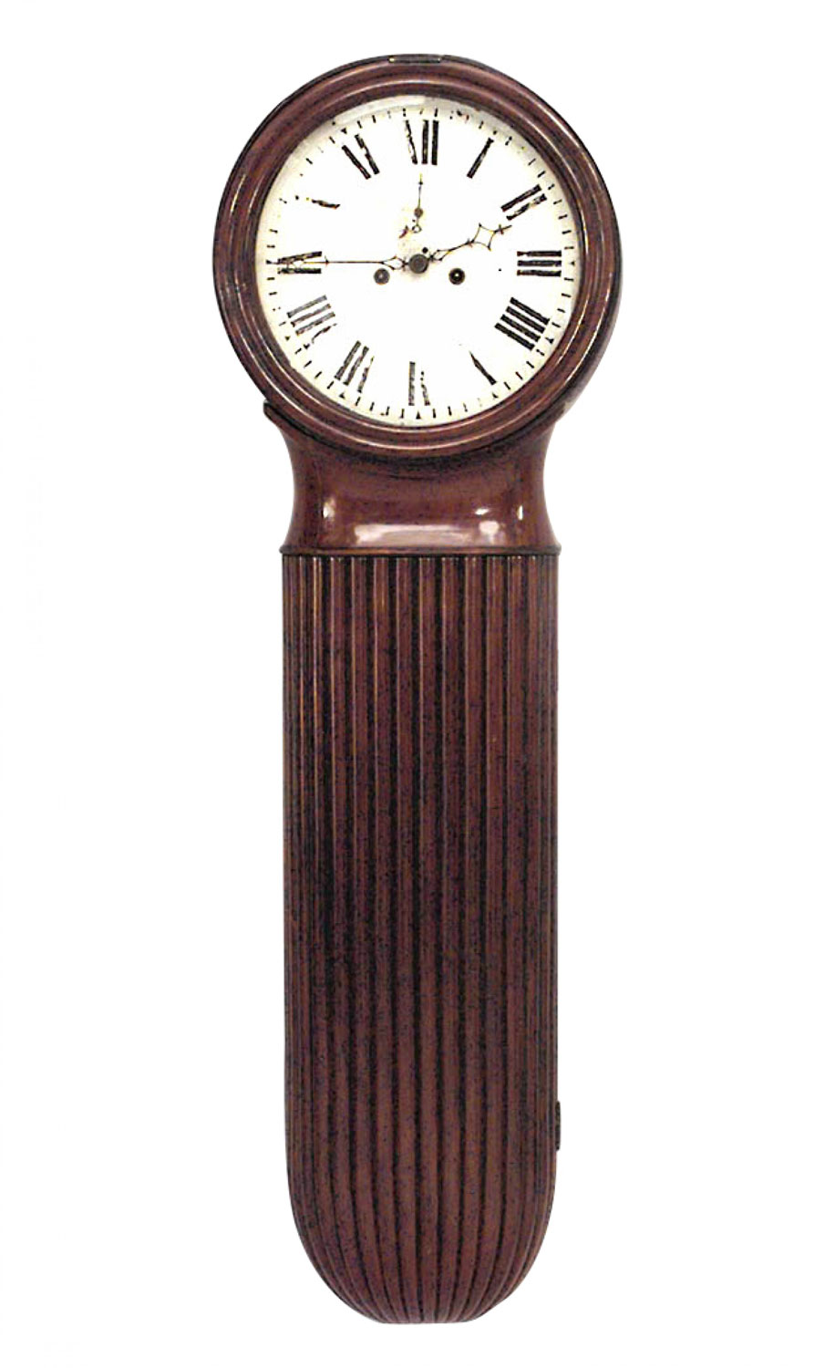 English regency parliamentary wall clock
