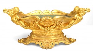 French louis xv bronze dore centerpiece