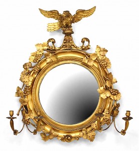 Mirror wall mirror english victorian gilt 035245b