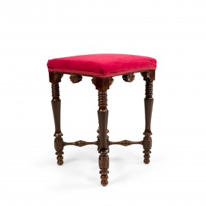 American victorian rosewood bench 1