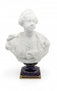 Sevres porcelain marie leczinka bust