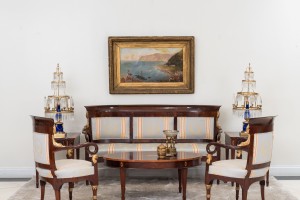 Russian neoclassic living room set