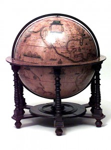 Monumental italian renaissance globe