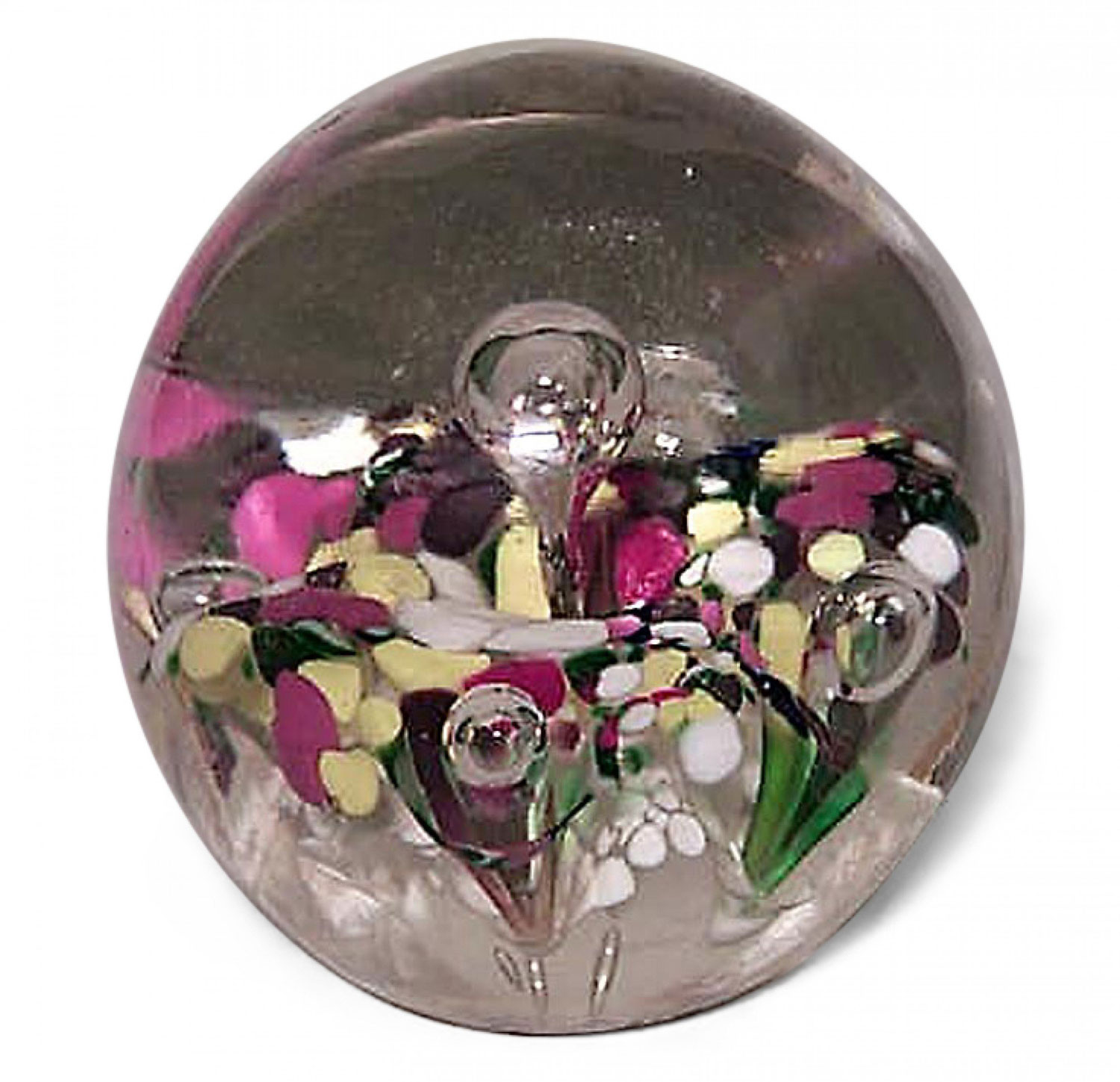 Italian venetian style crystal paperweight