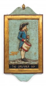 American country carved wall plaque