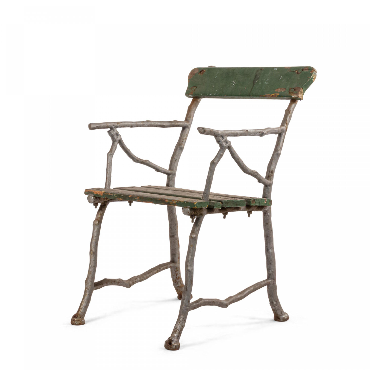 Outdoor victorian faux twig chairs 1