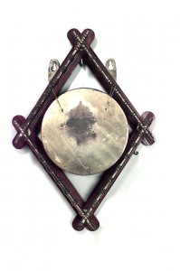 English victorian wall gong