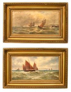American victorian seascape paintings