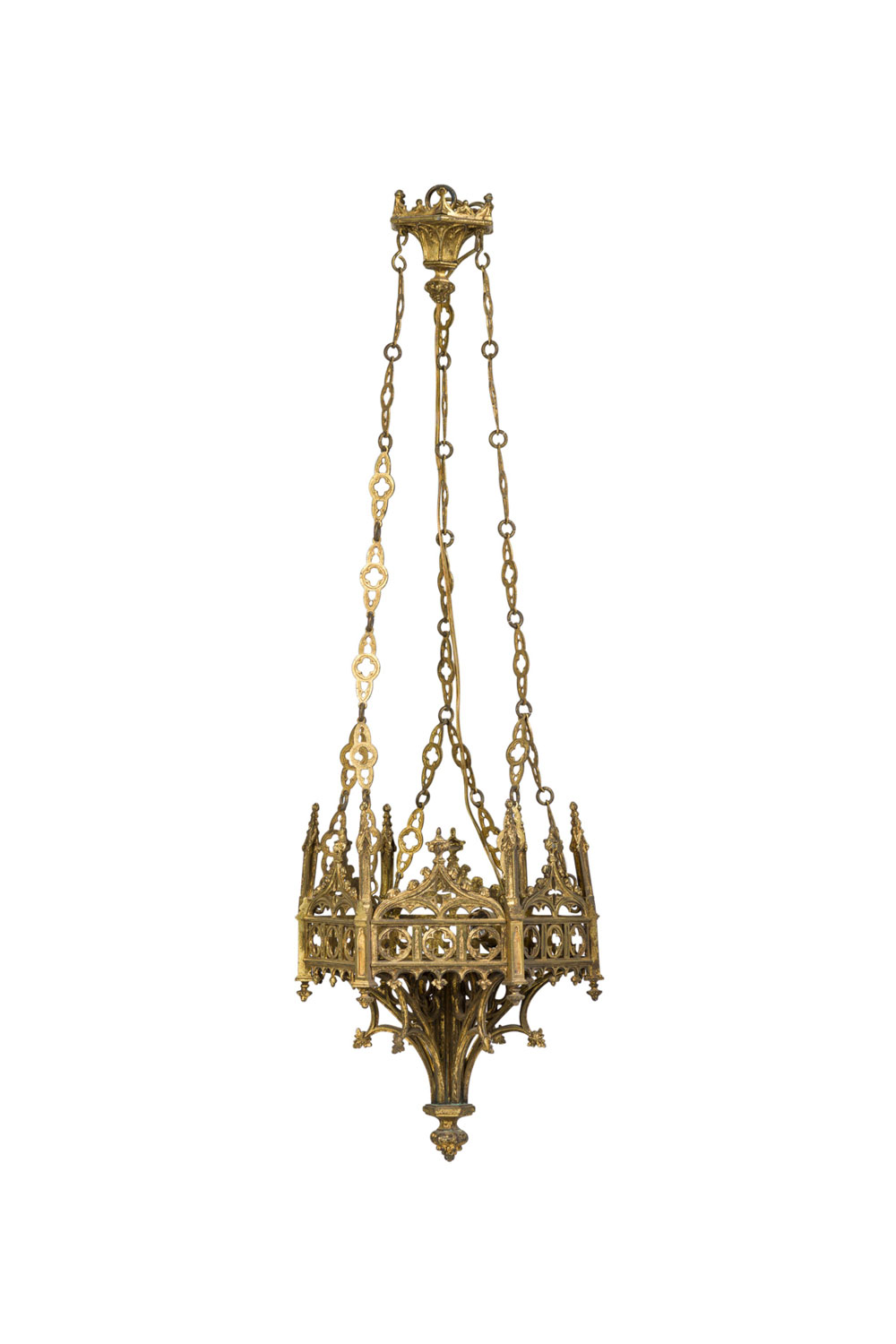 English gothic revival bonze dore sanctuary fixtures  a