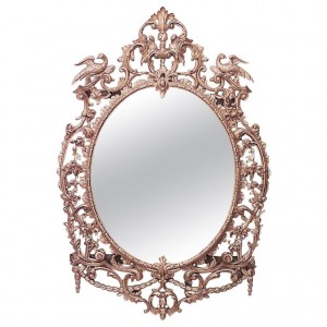 English georgian gilt carved wall mirror 1