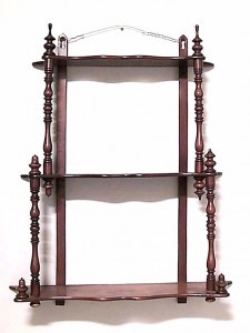 American victorian tiered wall shelf