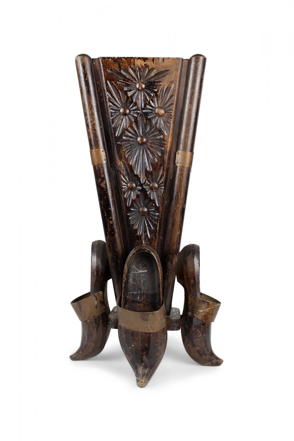 Dutch style wooden umbrella stand