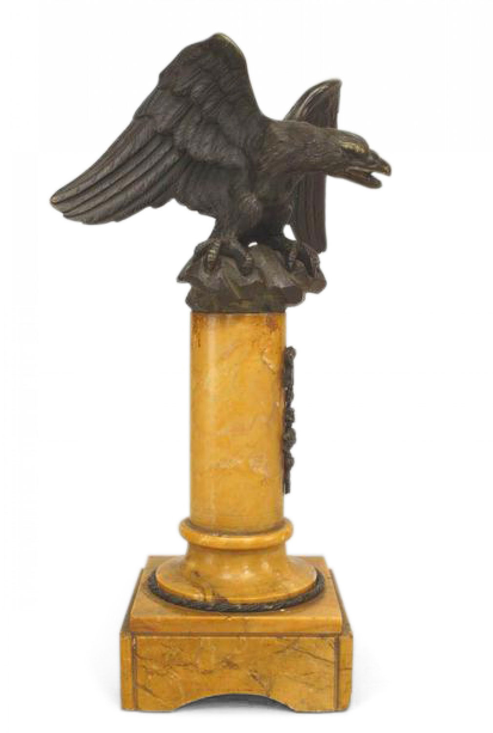 French empire bronze eagle figure
