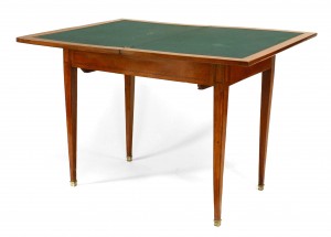 French louis xvi fruitwood game table
