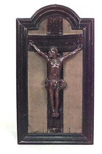 Italian renaissance carved crucifix