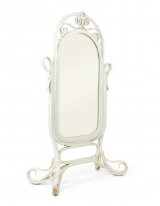 Bentwood thonet cheval mirror 1