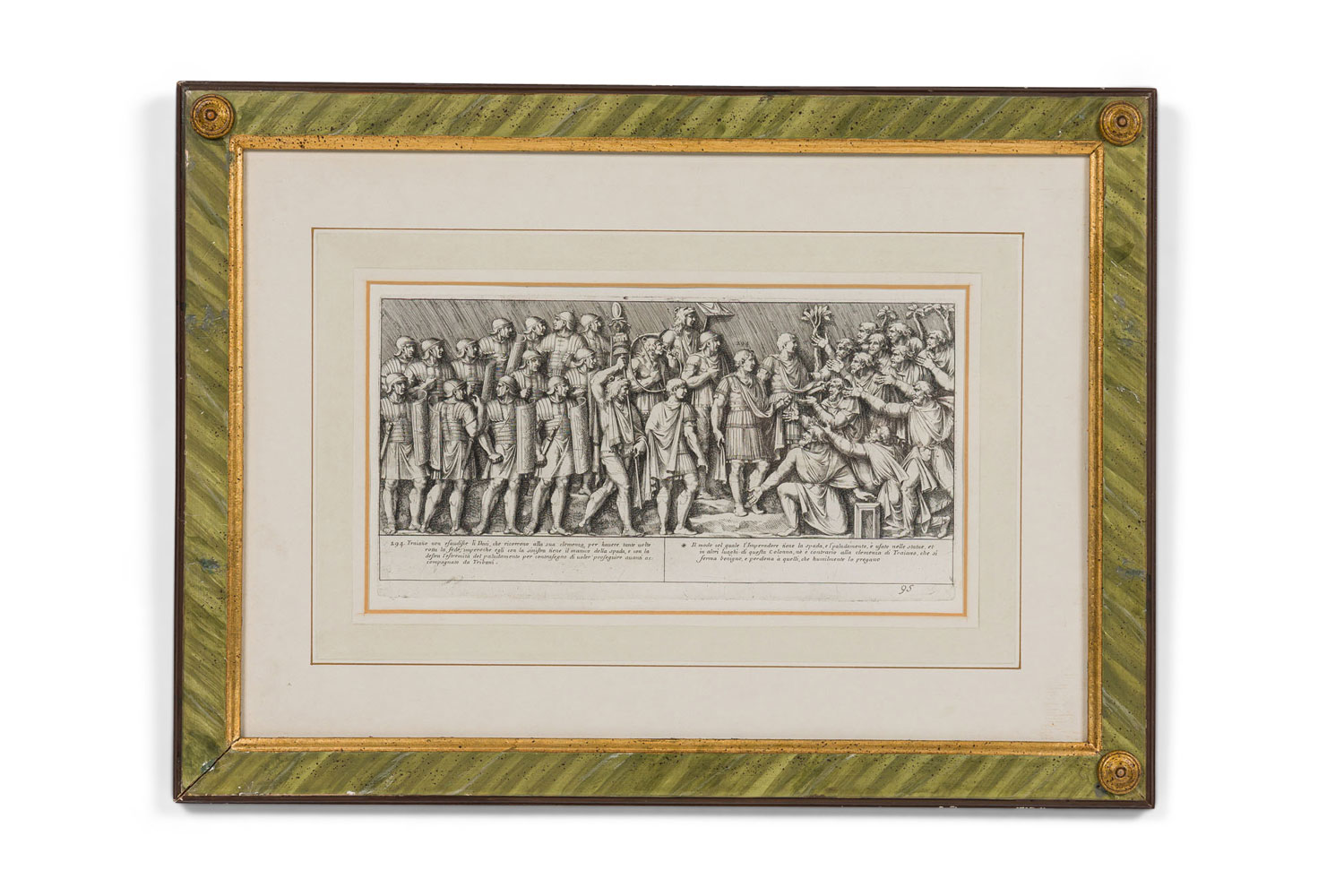 Neo classic roman historical scene print 34