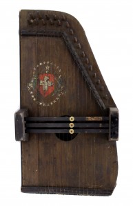 Italian renaissance wooden zither 1