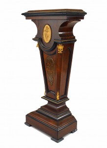 American victorian rosewood pedestal
