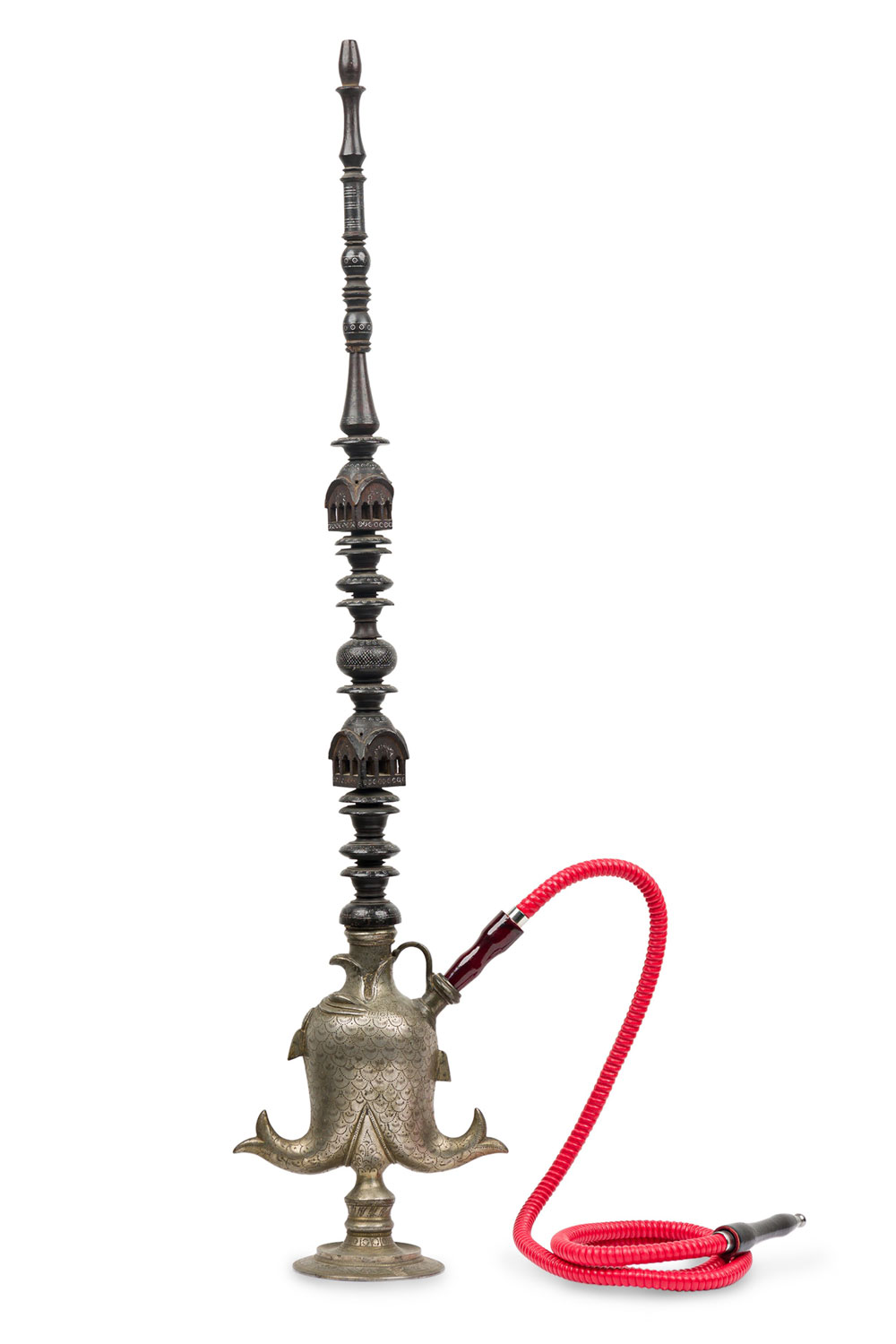Middle eastern brass hookah 1