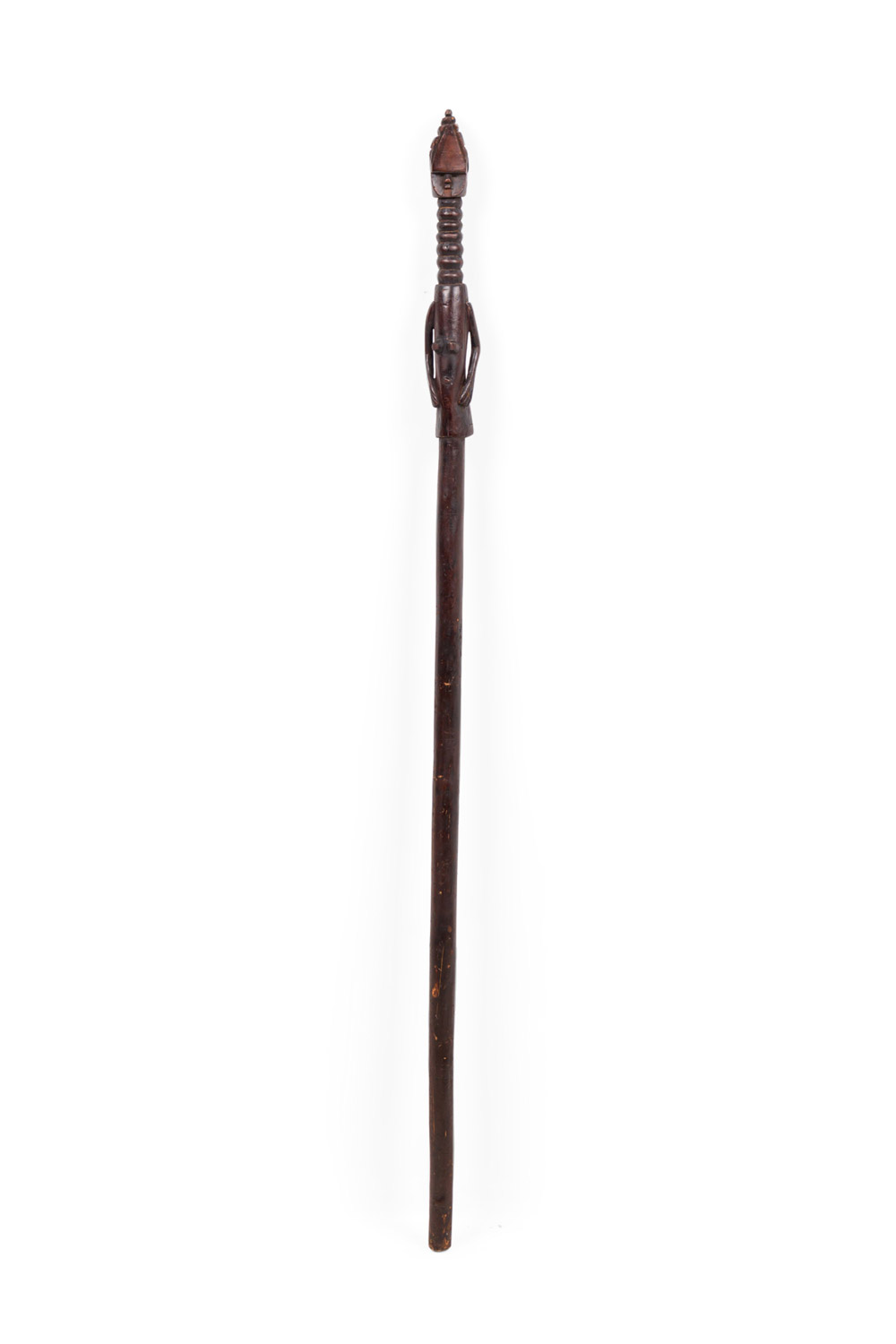 African wooden cane