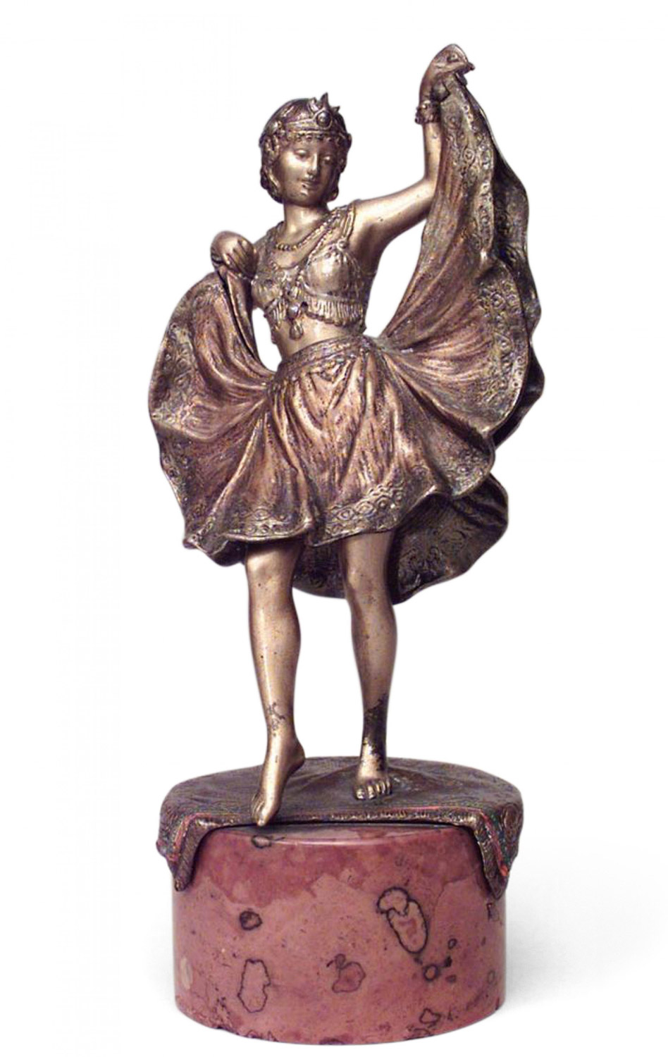 Bergman bronze female dancer