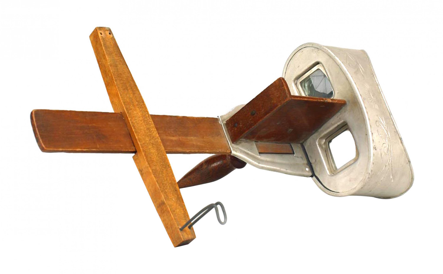 American victorian metal stereoscope 1