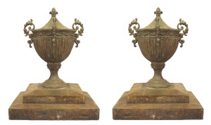 English adam copper outdoor urns 1