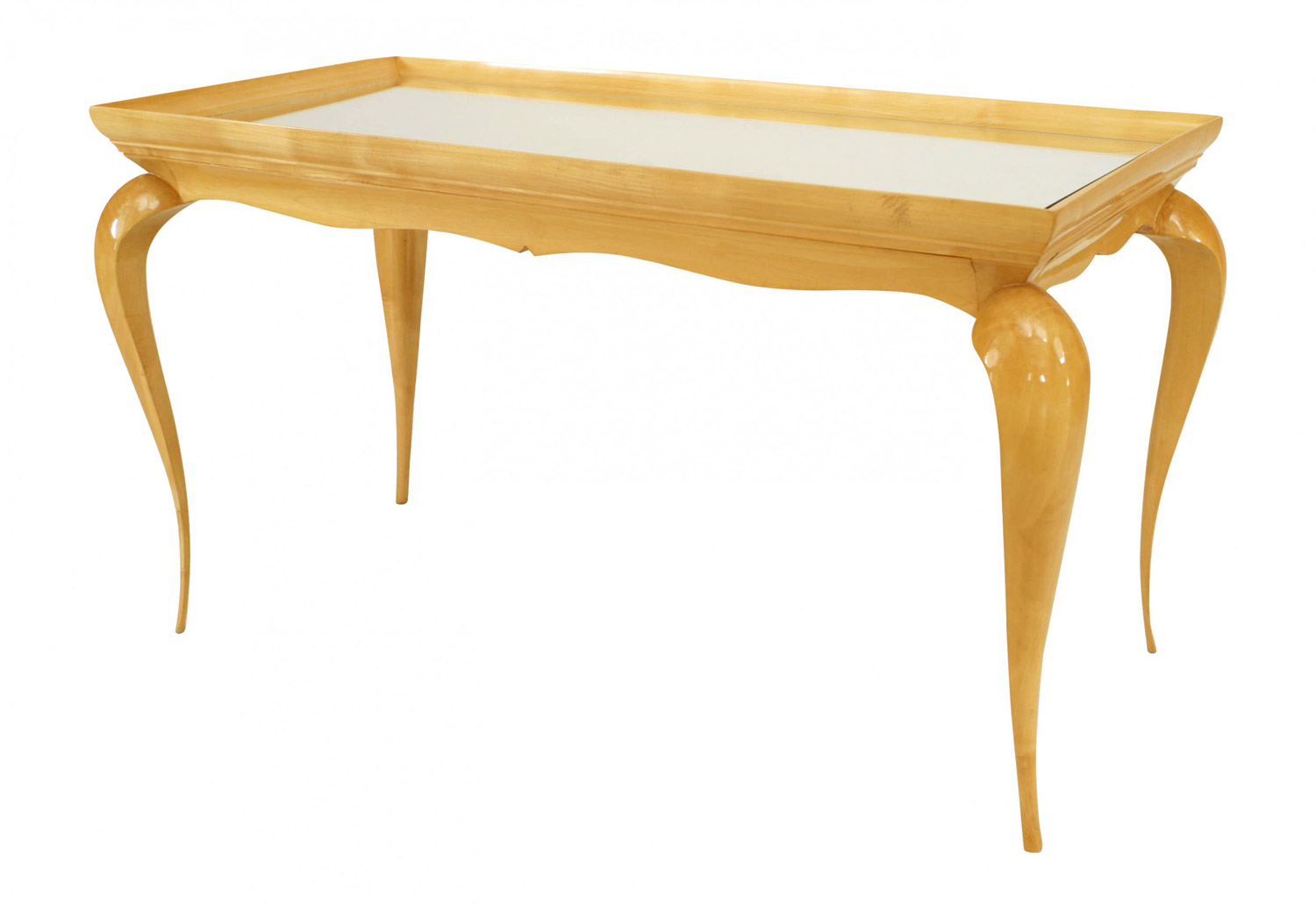 French sycamore rectangular coffee table