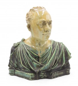 Italian neo classic roman nobleman bust