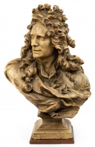 Jean jacques caffieri nobleman bust