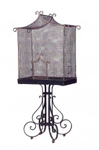 American victorian bird cage