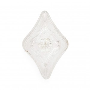 Art deco crystal ashtray 1